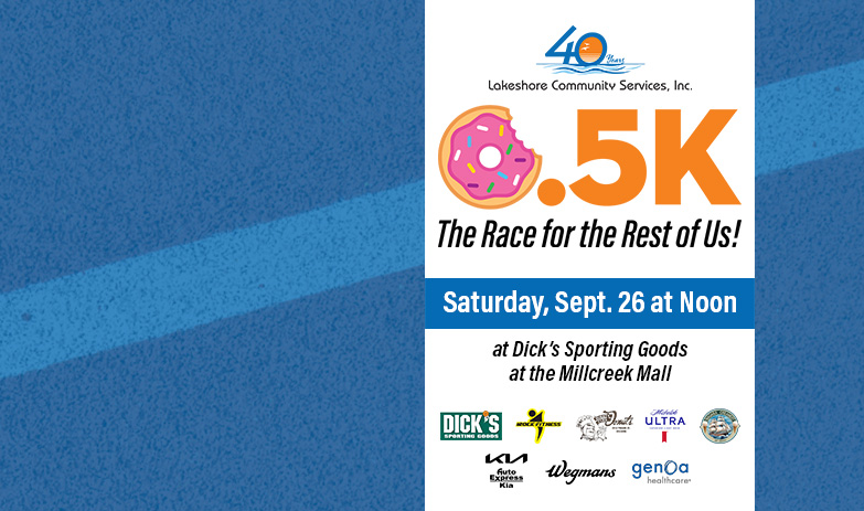 The Race For the Rest of Us! Almost, but not quite three laps at Dick's Sporting Goods at the Millcreek Mall. Best part, everyone who runs, walks, or strolls gets a donut, ice cream and beer! Root beer for the kids! Don't miss this one-of-a-kind 3rd annual event!